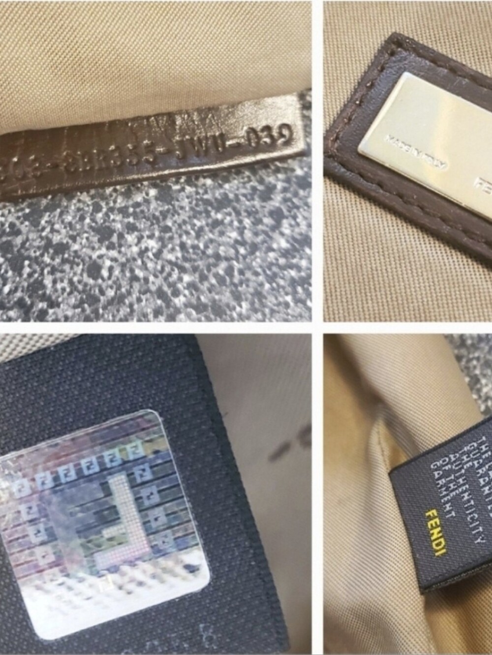 Fendi Bag Zucca - Picture 4 of 14